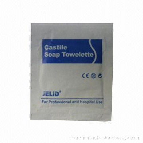 Soap wet wipes, offset printed